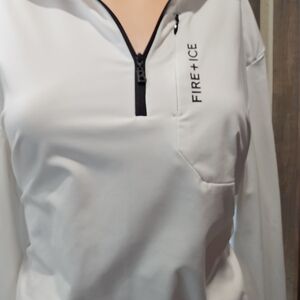 Bogner White Fire + Ice Quarter-Zip Pullover